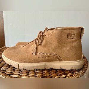 Sorel Men's Tan Suede Waterproof Boots